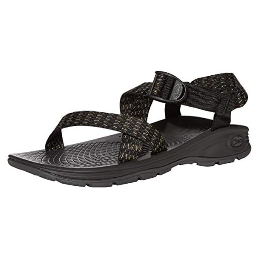 Chaco mens ZVOLV Sport Sandal, LAIR BLACK, 10 M US
