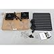 25W 12V Solar Ventilator mit Doppelter Solarlüfter Wetterfest Solar Lüfte für Gartenhaus Gewächshaus Keller Wohnmobil Outdoor（Schwarz）