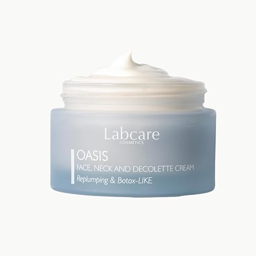 Labcare Oasis Crema Viso, Collo e Décolleté - Trattamento Rimpolpante