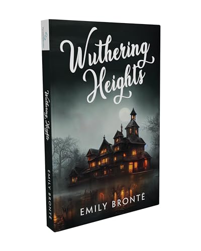 Wuthering Heights by emily bronte classic gothic paperback novel with ribbon bookmark