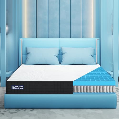 The Sleep Company SmartGRID Luxe Hybrid Mattress | Japanese Paten...