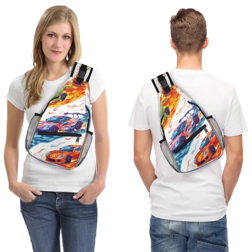 Bolso tipo bandolera unisex para hiking y viajes miniatura 7