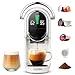 Magician1 Mini Kaffeepadmaschine 5-in-1 für Nespresso, Dolce Gusto, Lavazza A Modo Mio Kapseln, ESE 44 mm Kaffeepads und gemahlener Kaffee, 20Bar, 1450 W, LED-Display, Wasser in einstellbar 7 Stufen