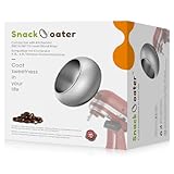 Aieve Snack Coater Compatible with KitchenAid Tilt-Head Stand Mixer for Making Chocolate Covered Almonds, Pistachio, Peanut, Freeze Dried Strawberry, Raisin, Macadamia Nuts and Blueberry