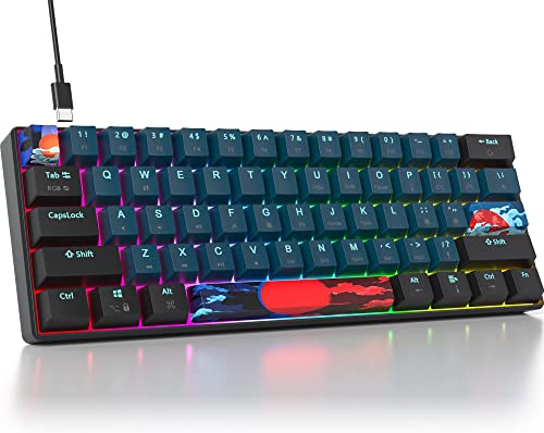 Clavier mécanique RVB 61 touches compact pour optimiser votre espace gaming