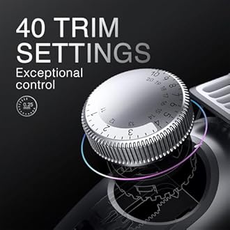 Braun All-in-One Trimmer for Men BT9520, Cordless with 180-Min Runtime, Lifetime Sharp Metal Blades, Waterproof, Precision Comb, 50+ Length Settings, Premium Case, 8-in-1