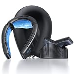 TORRAS Portable Neck Fan Rechargeable, Neck Cooler with Cooling Plate, 2026 COOLiFY Cyber Fold Bladeless Personal Air Conditioner & Warmer, 6000mAh AI Quiet Wearable Fan for Travel Women & Men, Black