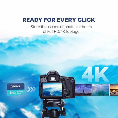 Image of Geonix 64GB SD Card, Memory Card