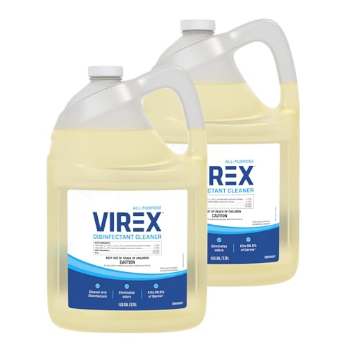 Cucumber Leaves Turning Yellow | What to Do? | UrbanOrganicYield.com VIREX Diversey CBD540557 All Purpose Disinfectant Cleaner, For Home & Commercial Use...