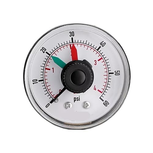 Manomètre filtre piscine 1/4 NPT montage arrière 0-60 PSI manomètre pression eau