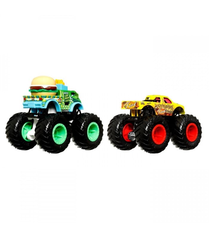 Hot Wheels Buns of Steel VS All Fried Up Demolition Doubles Monster Trucks 2023 1:64 Scale 3+ Ages (B0C8YW7V97) Amazon Price History, Amazon Price Tracker