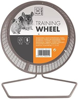 M-Pets Small Animal Exercise Wheel, Small 13 cm, Quiet Running Wheel for Hamsters, Mice, Gerbils, Dwarf Hamsters & Similar Small Pets