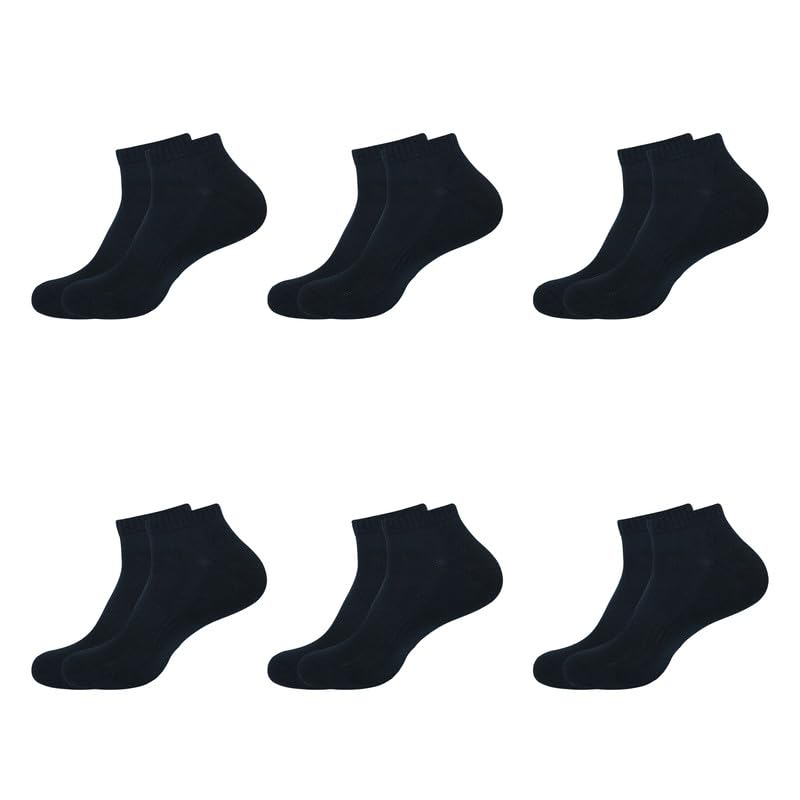 Men's Ankle Socks, Pack Of 6
