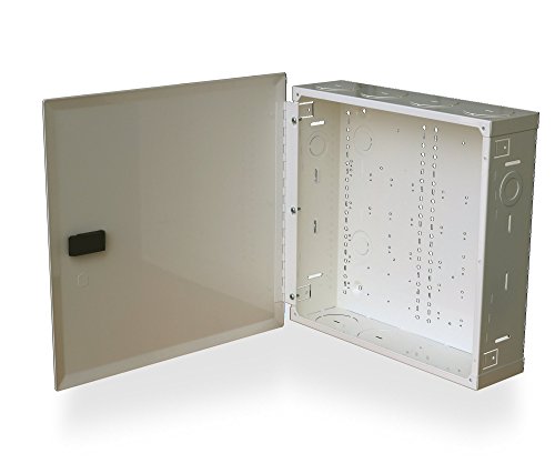 Benner-Nawman 14144-MMH Structured Wiring Cabinets, 14-1 4-Inch X 14-Inch X 4-Inch, White