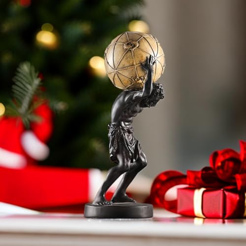 Estatua grande de Atlas 17 pulgadas decoración hogar miniatura 7