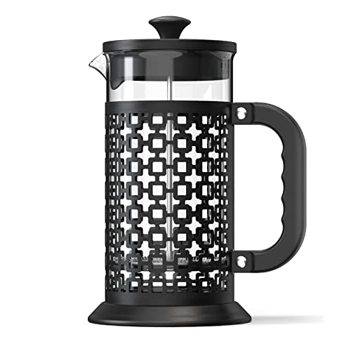 1000ml French Press Coffee Maker Heat Resistant Manual Borosilicate Coffee Tea Pot 304 Stainless Steel Household Coffee Press AURH