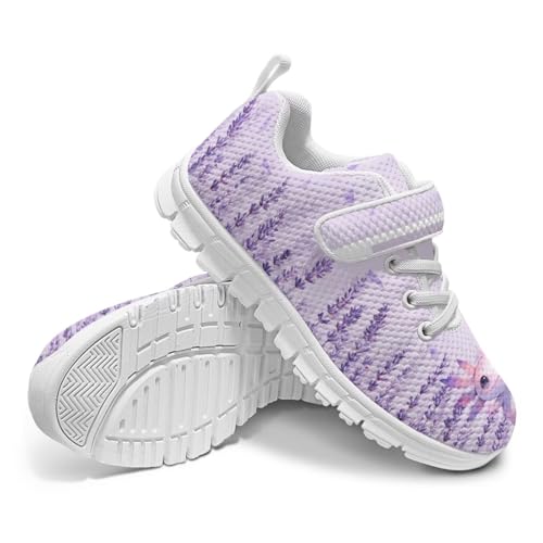 Girls' Athletic Tennis Shoes Cute Slip On Kids Sneakers Running Shoes2