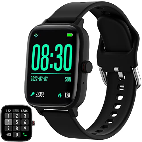 BOFIDAR-Smart-Watch-AnswerMake-Call-17-Touch-Screen-Bluetooth-Smart-Watches-for-Women-Men-Smartwatch-for-Android-and-iOS-Phones-Fitness-Watch-with-CaloriesHealthSleep-Monitoring-Black