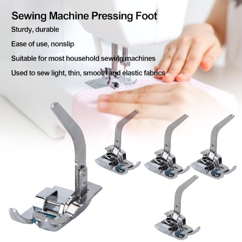 5 Piezas Pie Prensatelas para Máquina de Coser Universal miniatura 3