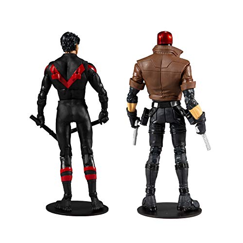 Mcfarlane Toys Dc Multiverse Red Hood And Nightwing 7" Action Figure Multipack #TOP3