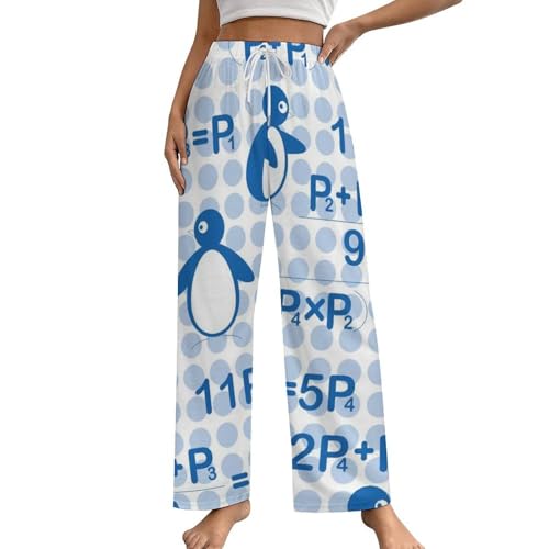 Pantalon de nuit femme Pingouin bas de pyjama taille S vêtement homewear