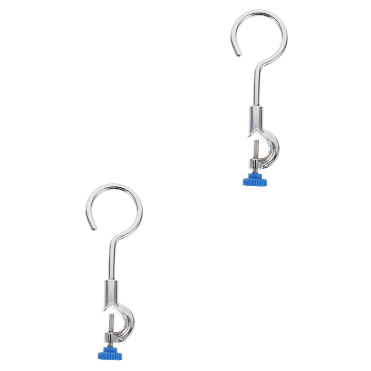 MUSISALY 2 Pcs Lab Retort Rings Stand Beakers Support Iron Material High Temperature Corrosion Proof Versatile Ring Stand for Experiments