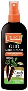 Olio Abbronzante Spray Carota Nera 150 ml
