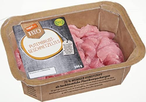 tegut… Bio Putenbrustgeschnetzeltes 1 x 300g