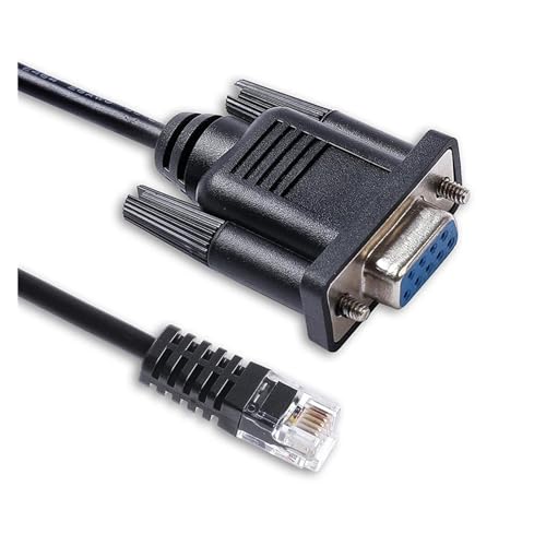 D-Sub 9 Pin DB9 Female to RJ11 6P6C Serial Cable for Ori-n Syn-can GoTo Hand Controller for PC Connection and Firmware Updating(1.8M)