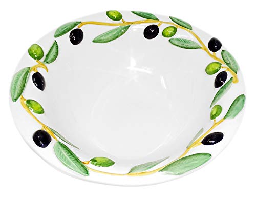 Lashuma Handgemachte Keramikschale, Runde Servierschüssel...