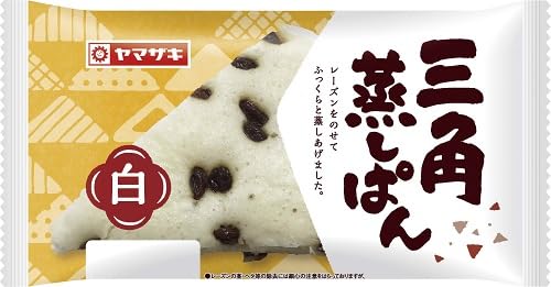Amazon | ヤマザキ 三角蒸しぱん 白 1コ | yamasaki | 菓子パン 通販