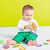 Bright Starts Lots of Links Rings Toys - Stroller Or Carrier Seat - BPA-Free 24 Pcs, Ages 0 Months + #4