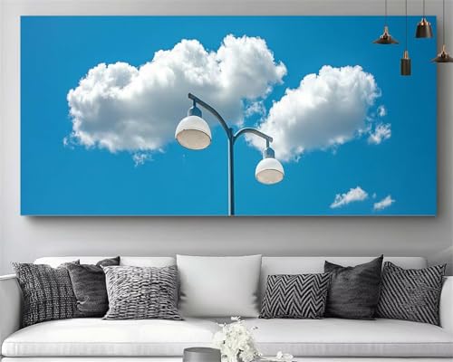 Diamond Painting XXL 80x160cm Lampe De Rue Kit Broderie Diamant Complet