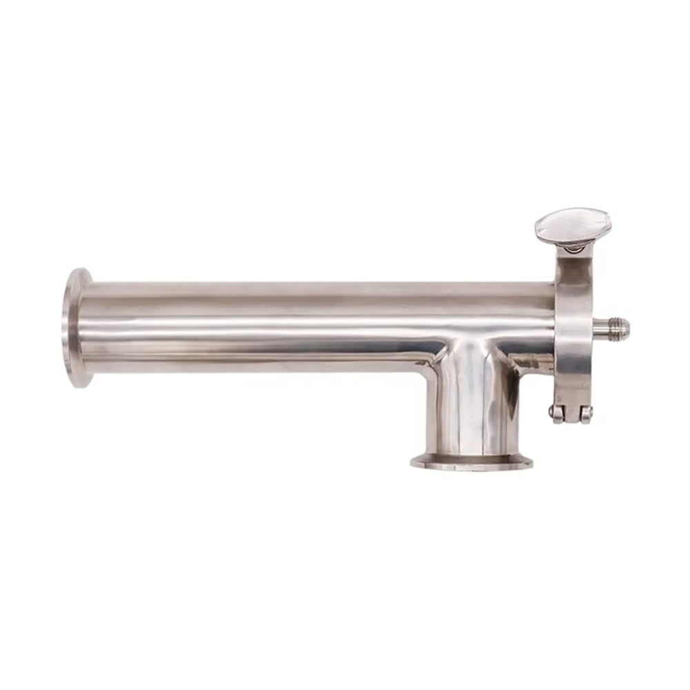 Kit De Oxigenación For Cerveza Casera - Sistema De Aireación Desmontable De 1,5" TC, Piedra De 2,0 Micras (50,5 Mm De Diámetro Exterior, 8" De Longitud Total, Acero Inoxidable 304)