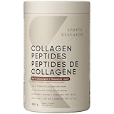Sports Research Collagen Peptides – Hydrolyzed Type I & III Collagen Powder for Essential Amino Acids – Easy-Mixing Protein Supplement for Women & Men
