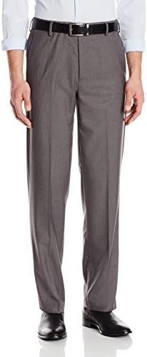 Kenneth Cole REACTION Men's Smooth Sailing Modern Flat-Front Dress Pant