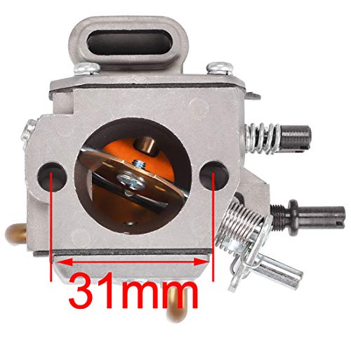 Hipa Carburetor with Air Filter Fuel Line Repower Kit for STIHL MS290 MS310 MS390 029 039 Chainsaw