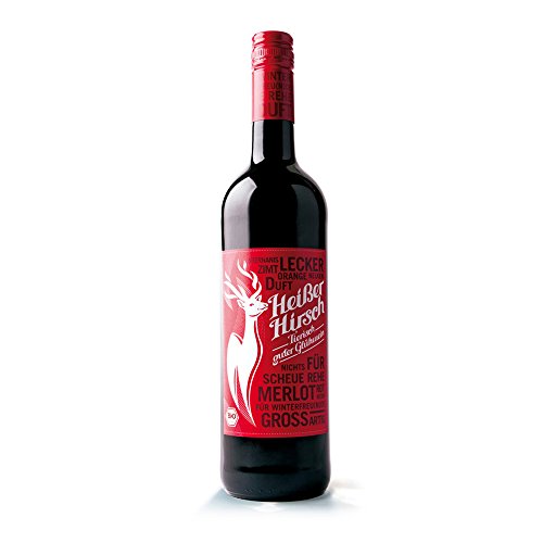 Eight Degrees Heißer Hirsch, rot (750 ml) - Bio Cover