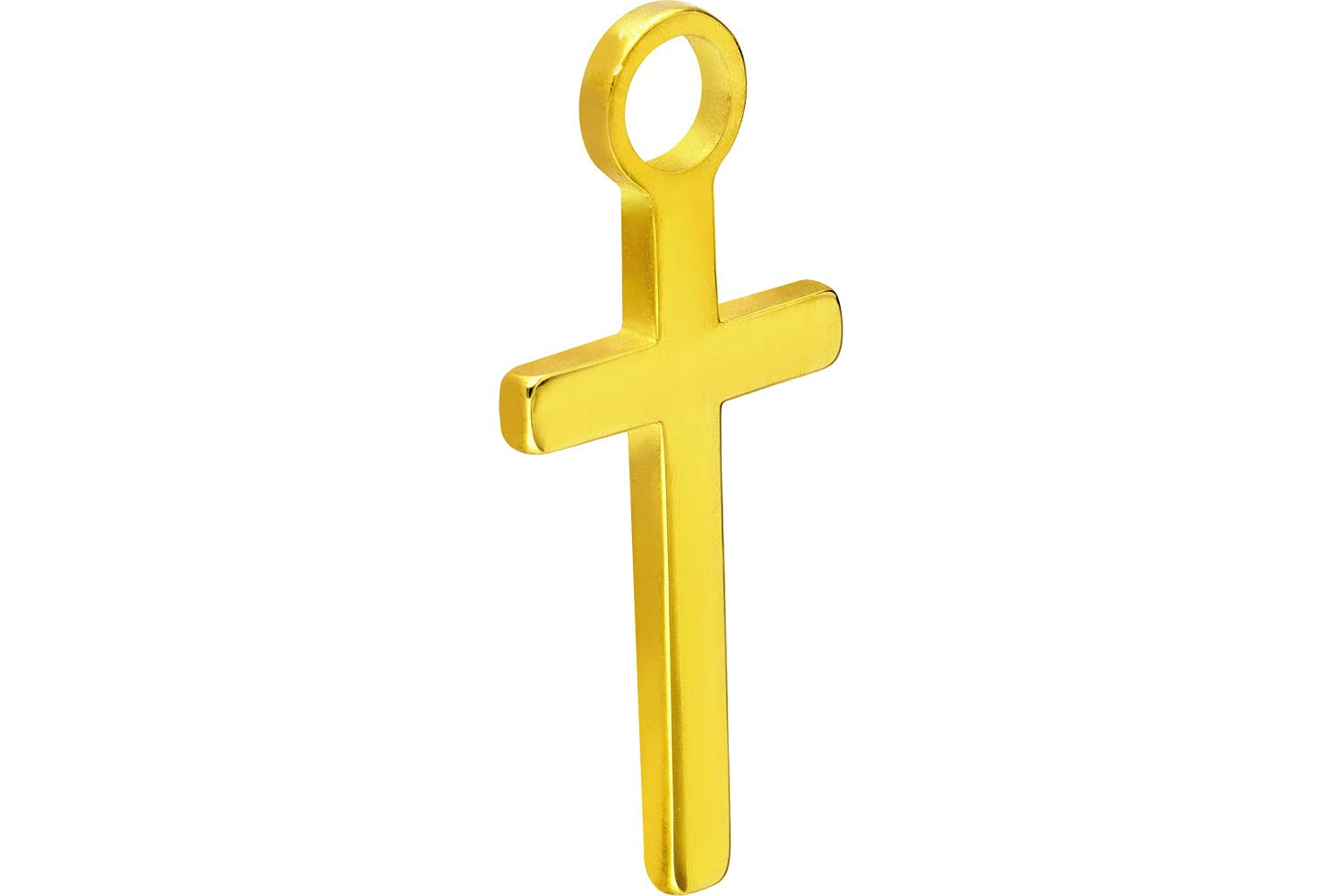 PIERCINGLINE Kristalltropfen Anhänger - Chirurgenstahl 316L Für Clicker Piercing Ringe