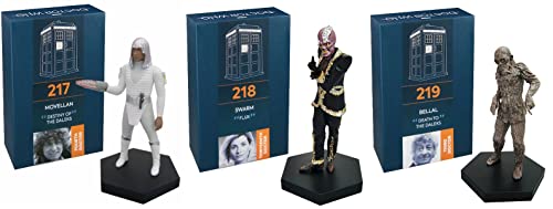 Figurines Doctor Who Eaglemoss Movellan Swarm Bellal lot 3 statuettes collection 1:21