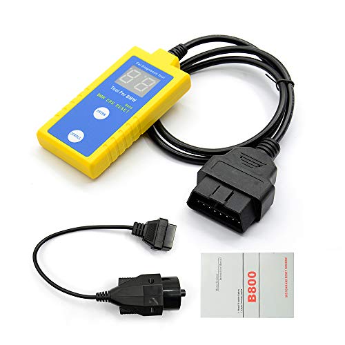 SANWAN Herramienta de reinicio de la exploración del airbag B800 SRS OBDII 20PIN Escáner de diagnóstico para BMVV 1994-2003 Cover