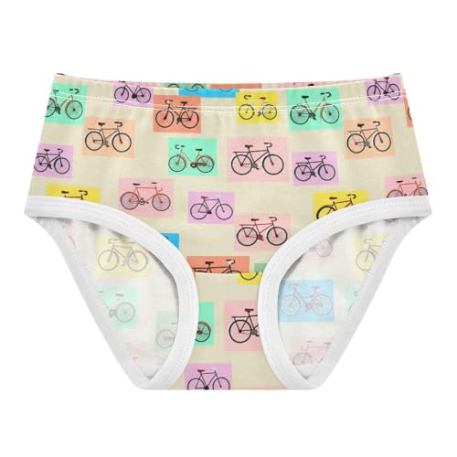 Girls' Underwear Bicycle Yellow Toddle Brief Panties 2302685