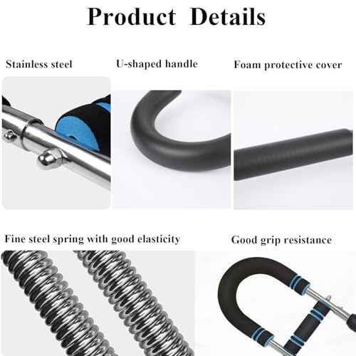 Twister Arm Trainer, Adjustable Chest Workout Equipment, Arm Trainer for Men, Arm Exercise Equipment, Chest Trainer for Men, Shoulders and Forearms Muscle Training Fitness Equipment - Image 4