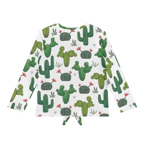 Cute Shirts for Girls Long Sleeve Tie Shirts Size 5-12 Years Old Kawaii Fall Clothes2