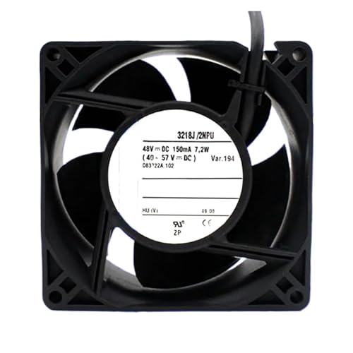 Image of 3218J/2NPU 48VDC 150mA 7.2W 7.2W COOLING FAN 9238 9CM 92 * 92 * 38MM