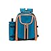Mochila exterior XINMEIMAOYI Mochila De Camping Azul Bolsa De Picnic Material De Tela Oxford De Dos Colores Cuatro Personas Conjunto De Picnic Bolsa De Aislamiento Bolsa De Barbacoa Bolsa De Picnic Bo