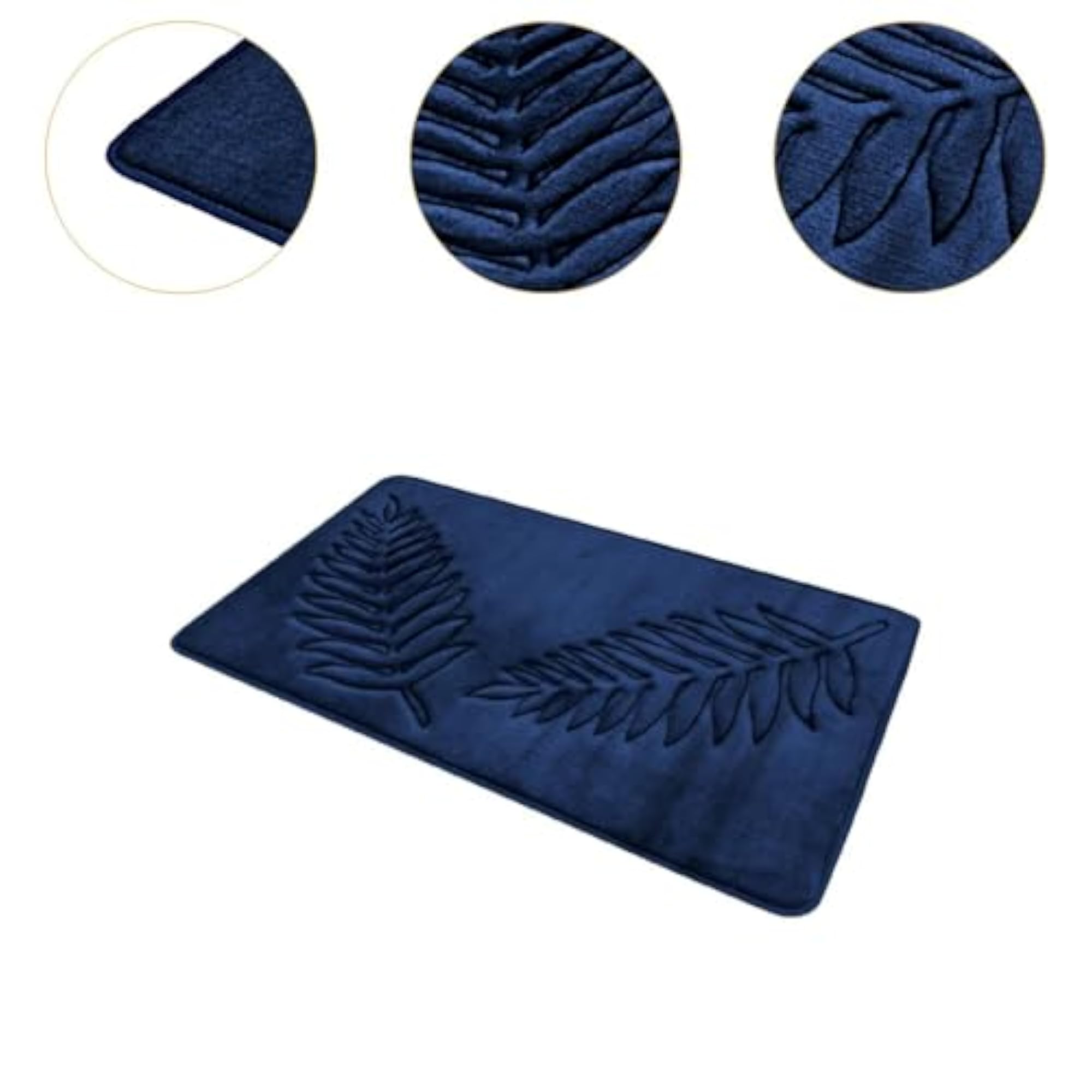 Quick Dry Bathroom Floor Mat, Stylish Shower Mat for Home