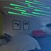 Yanqiao 12pcs/set Meteor Luminous Stars Noctilucent Glow in the Dark Wall Decals Living Room Bedroom Kids' Room Nursery D¨¦cor Home Decorative DIY 3D Wall Stickers Gifts