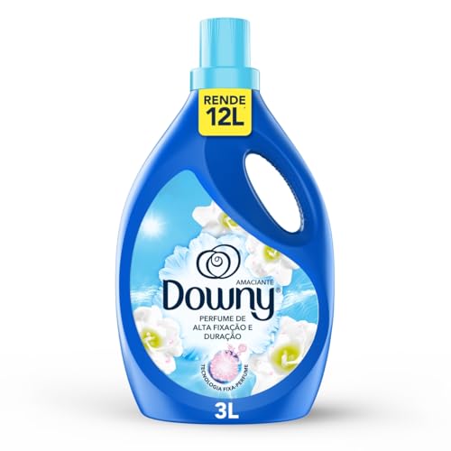 Downy Amaciante Concentrado Brisa Suave 3L, Rende 12L, Perfume Suave por Mais Tempo, Aroma... Downy Amaciante Concentrado Brisa Suave 3L, Rende 12L, Perfume Suave por Mais Tempo, Aroma...