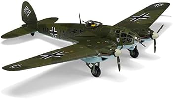 ❶　CORGI　1/72　WWⅡ ハインケル He111 H-6　戦闘機模型 Amazon | Corgi 1/72 完成品 Heinkel He111 H-2 1H+JA Stab./KG26 28th